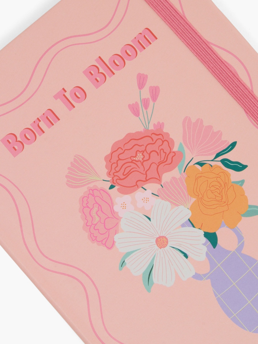 Floral Print Notebook