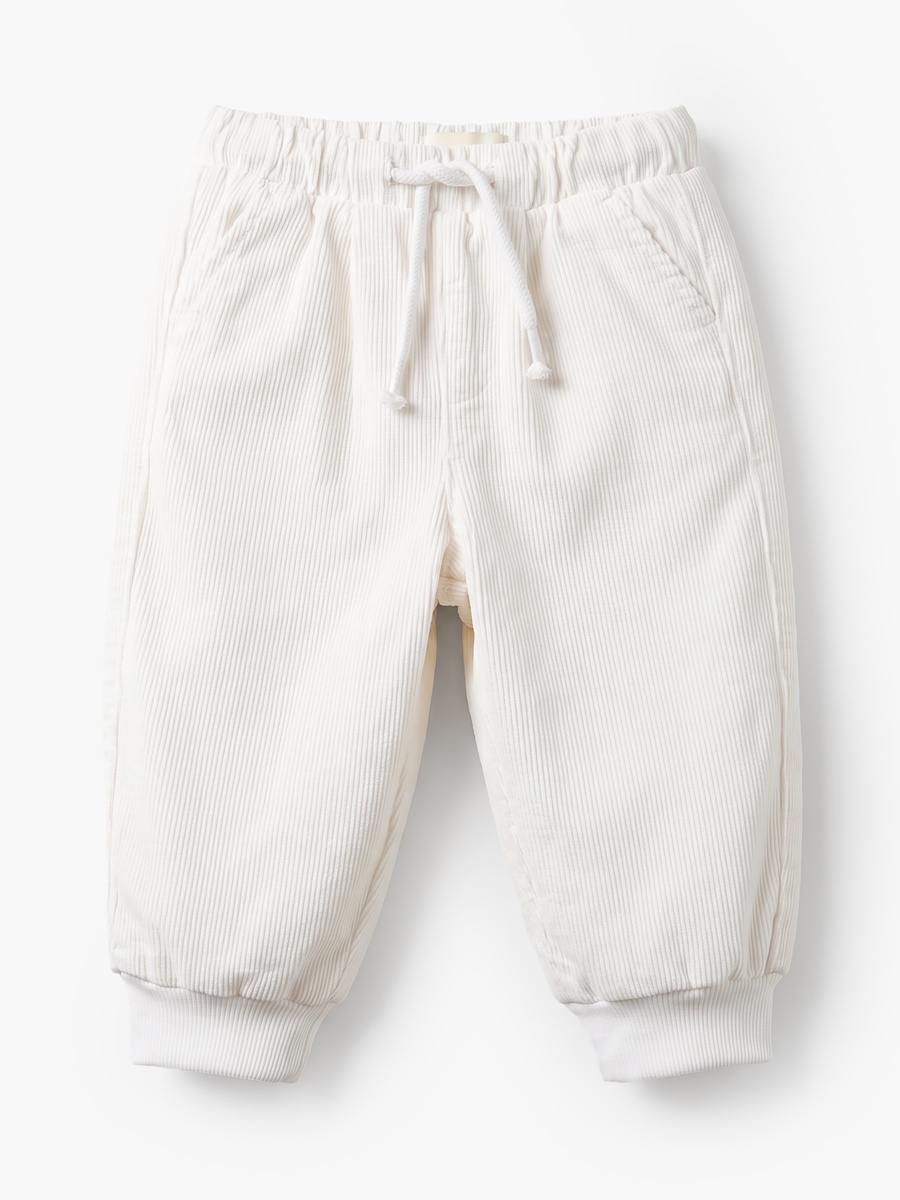 Trousers with Pockets, Drawstring Waist