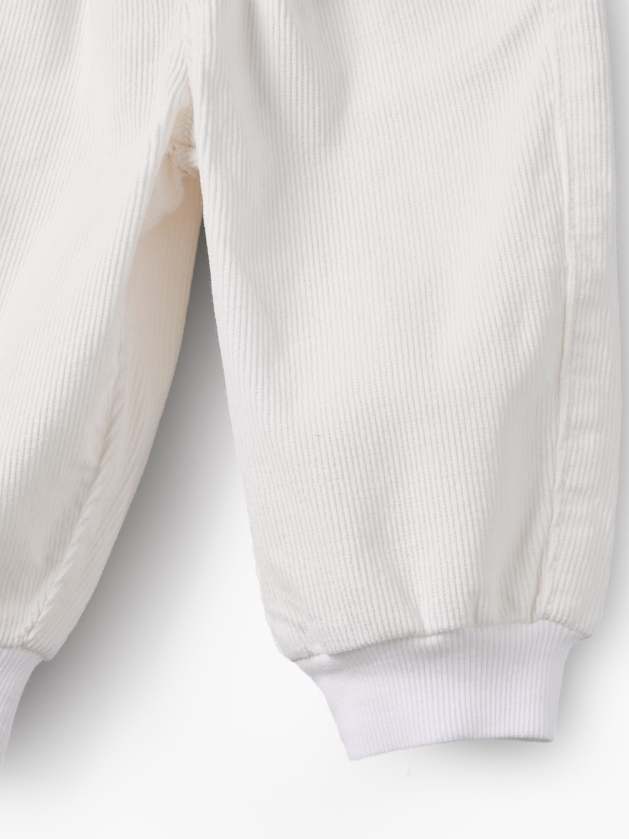 Trousers with Pockets, Drawstring Waist