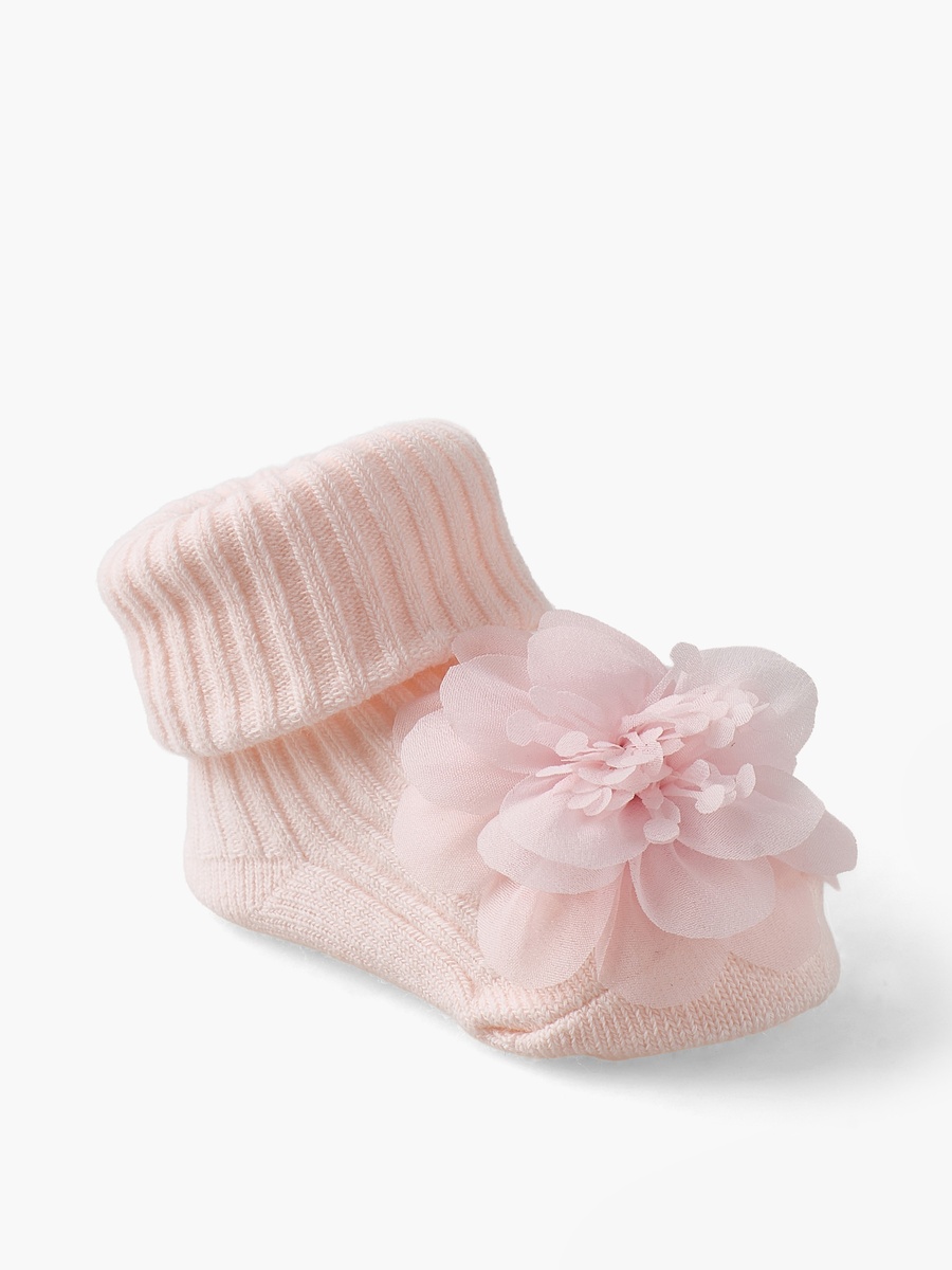 Set of 2 Baby Booties with Headband