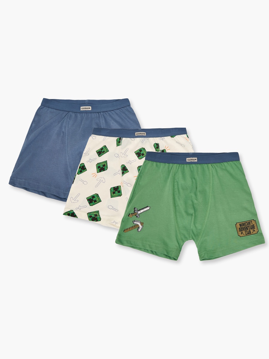 Pack of 3 Boxer with Elastic Waistband