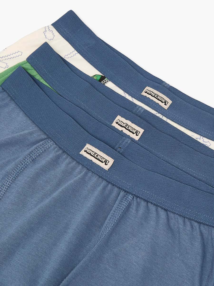 Pack of 3 Boxer with Elastic Waistband