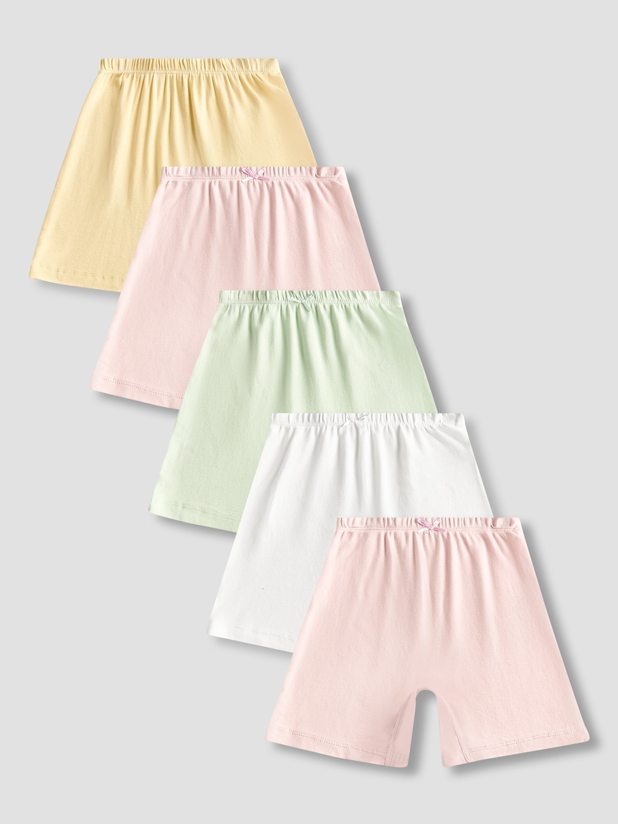 Pack of 5 Cotton Boxers with Elasticated Waistband