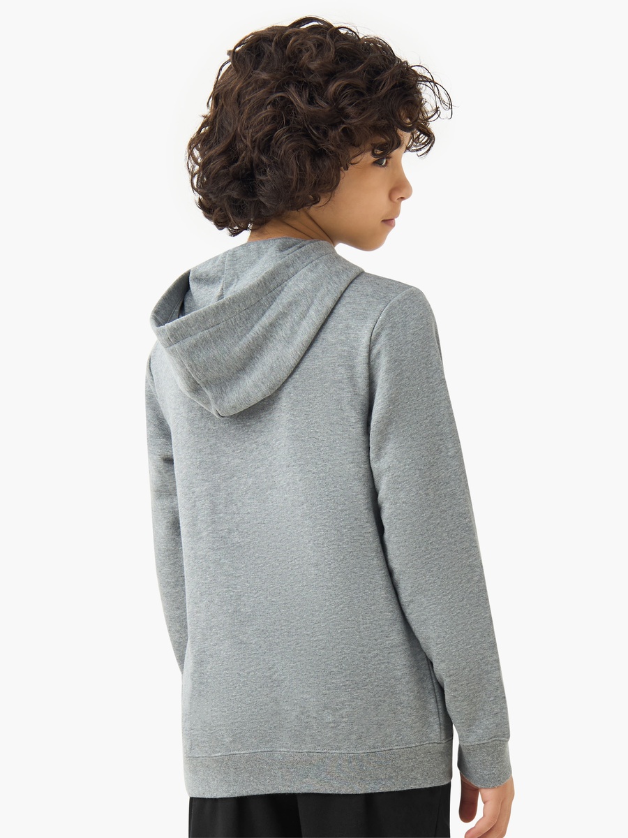 Boys Hooded Sweatshirt with Kangaroo Pocket - Cotton - Long Sleeves