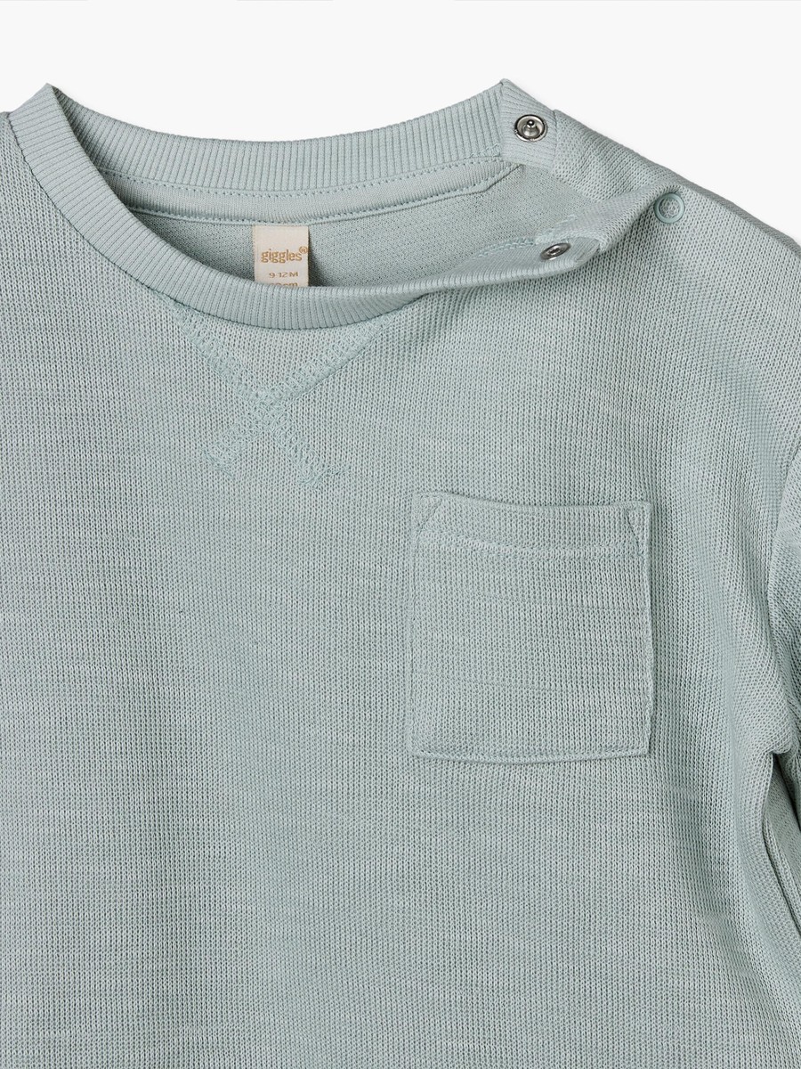 Textured Sweatshirt
