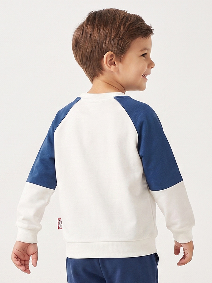 Spider-Man Print Sweatshirt with Long Sleeves