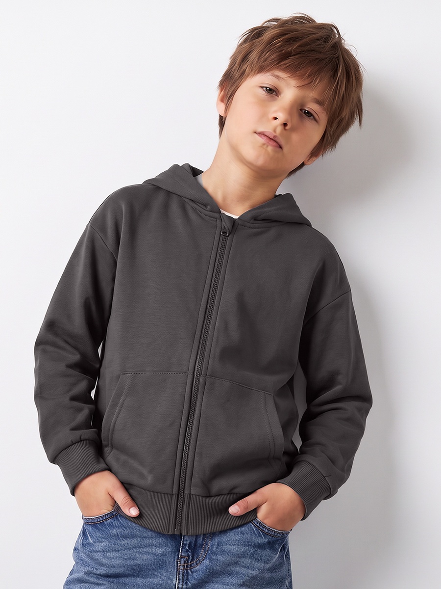 Hooded Sweatshirt with Long Sleeves