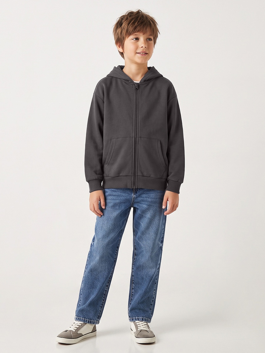 Hooded Sweatshirt with Long Sleeves