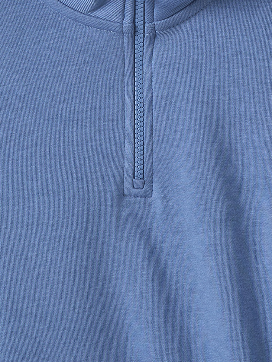 High Neck Sweatshirt with Long Sleeves