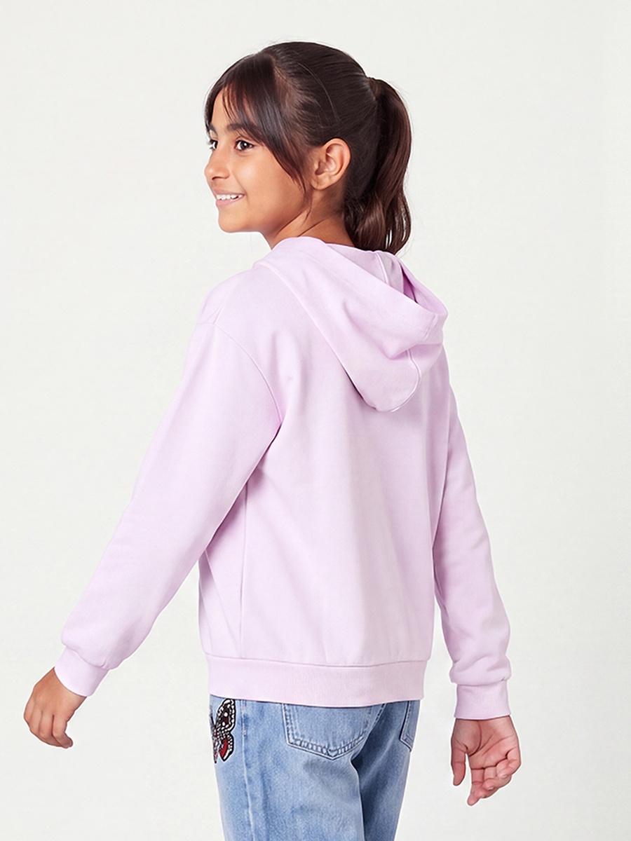 Hooded Sweatshirt with Long Sleeves