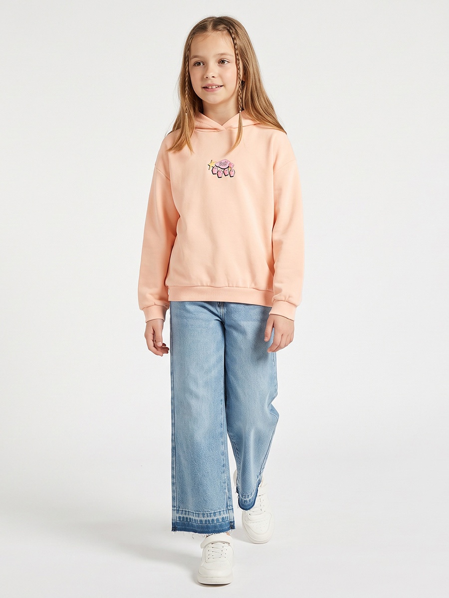 Hooded Sweatshirt with Graphic Print