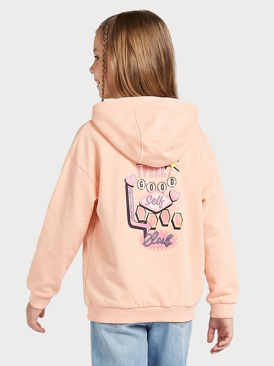 Hooded Sweatshirt with Graphic Print