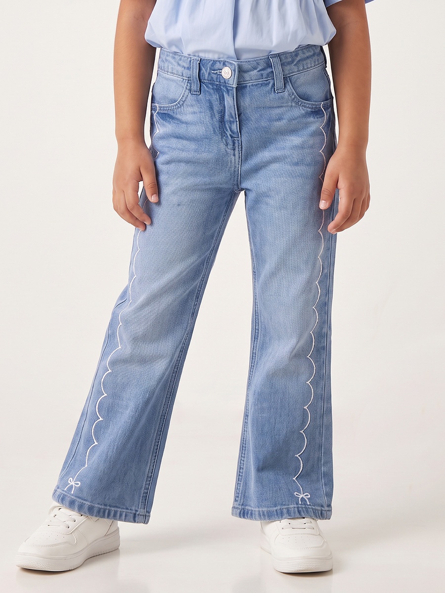 Jeans with Embroidery