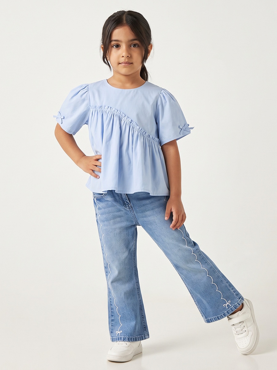Jeans with Embroidery