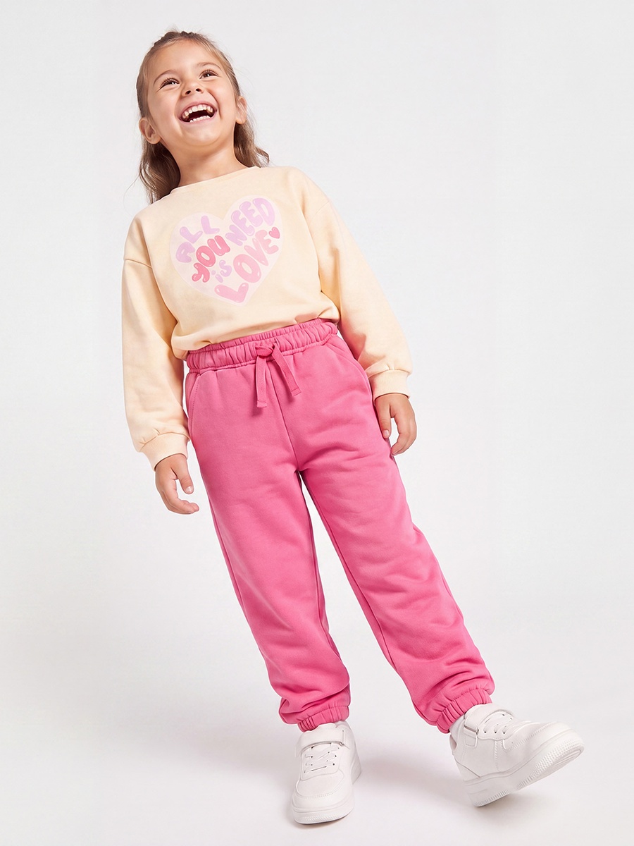 Drawstring Waist Joggers with Pocket