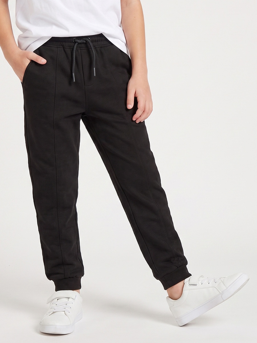 Elasticated Drawstring Joggers with Pockets