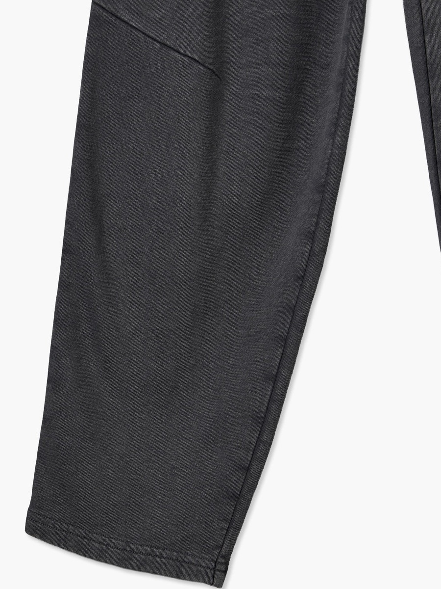 Drawstring Waistband Joggers with Applique Detail