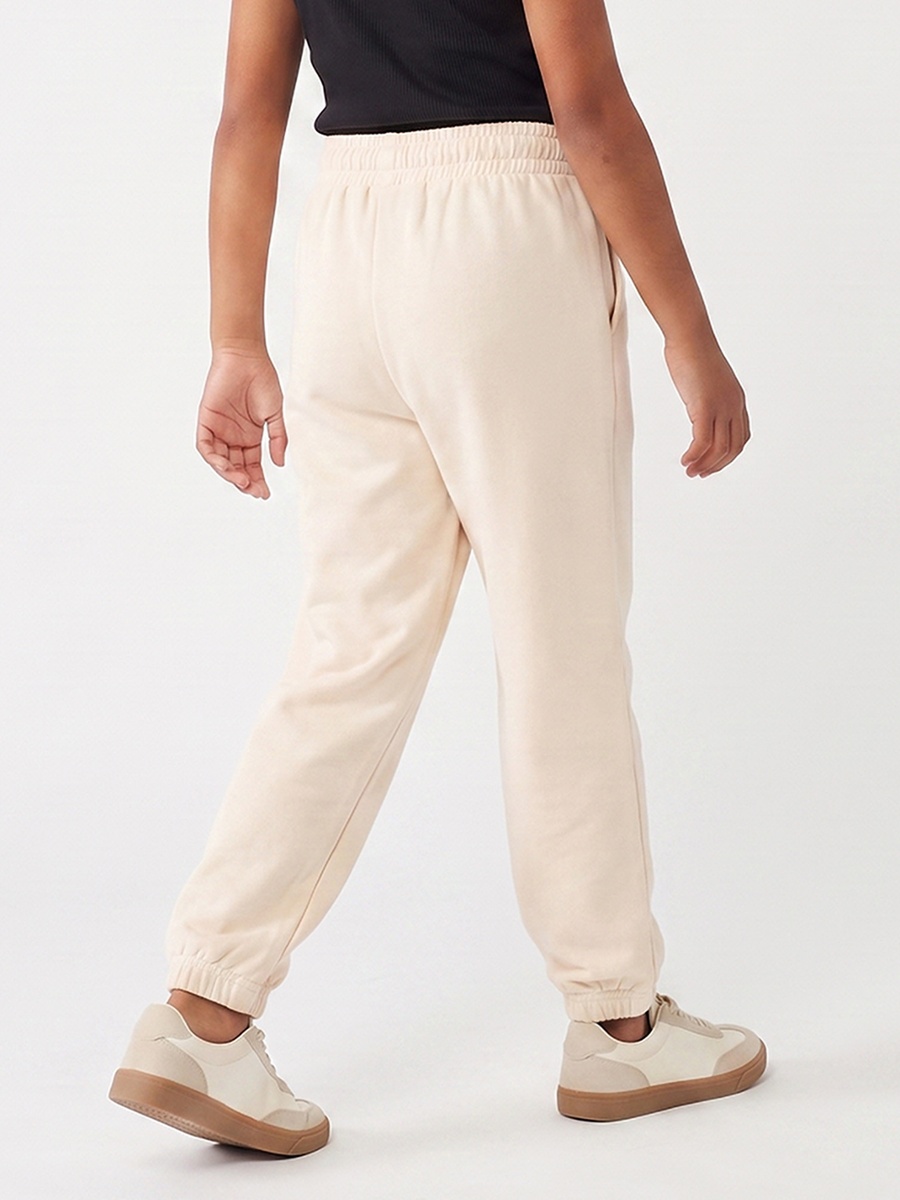 Elasticated Drawstring Waist Joggers with Pocket