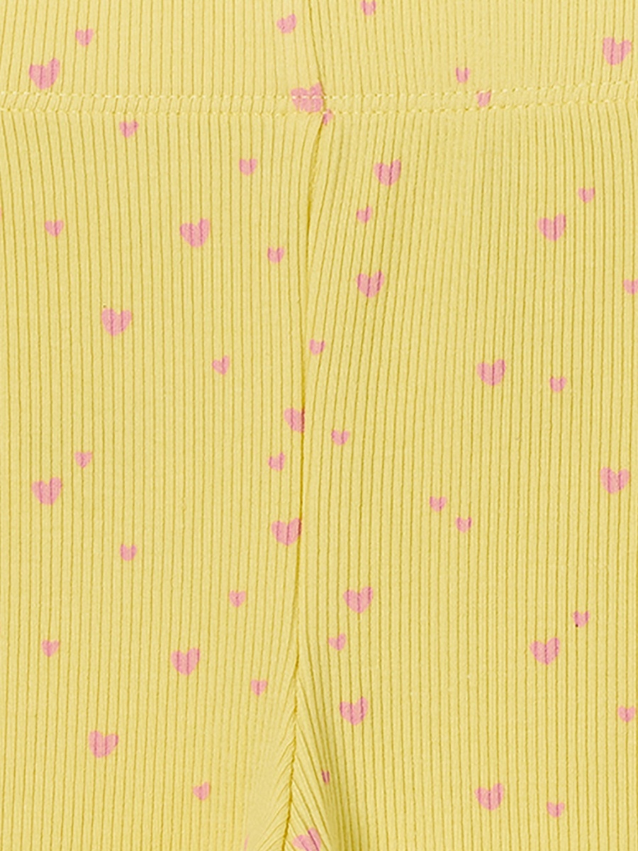 Leggings with Heart Print