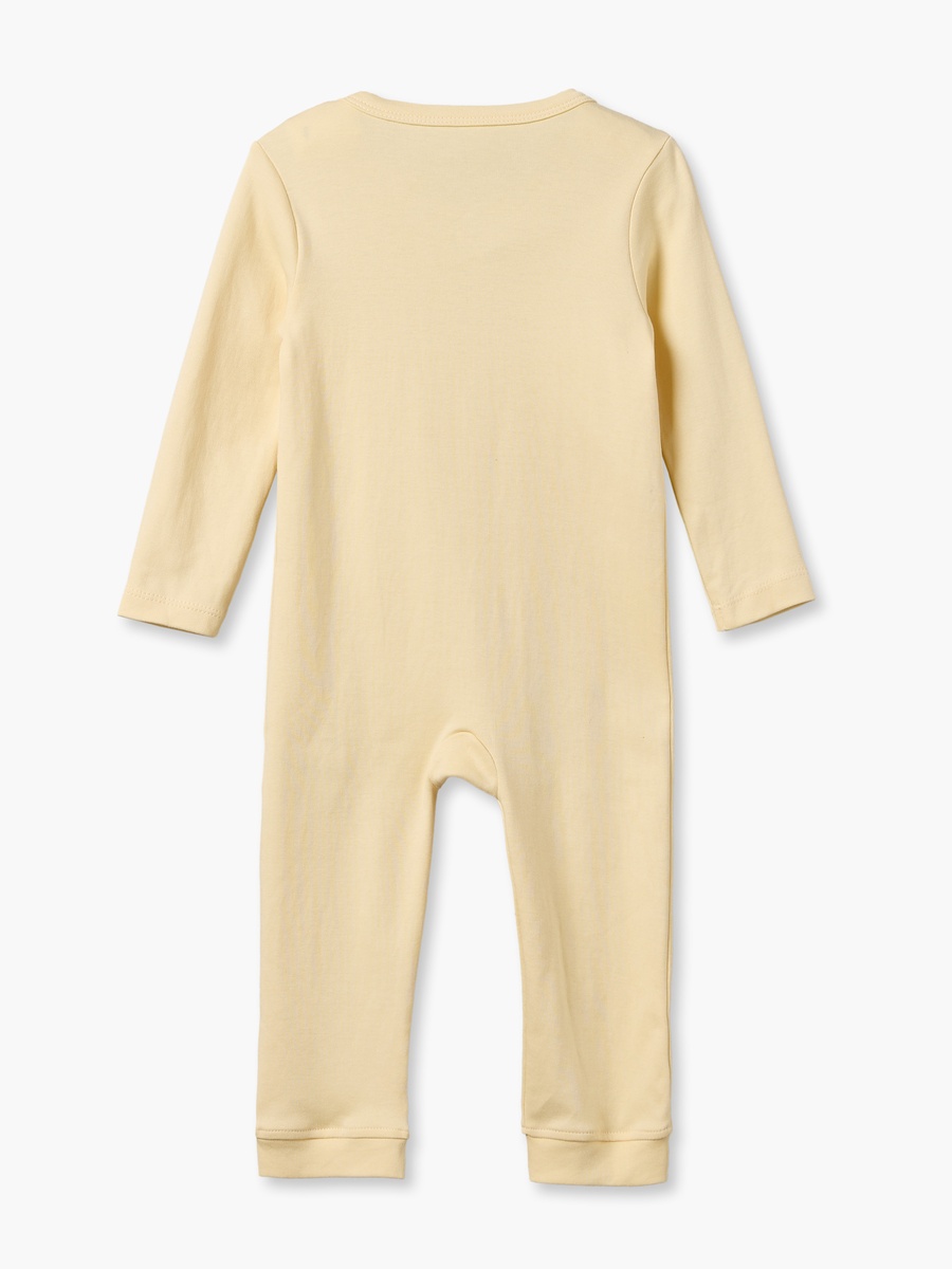 Pack of 3 Cotton Round Neck Long Sleeves Sleepsuit with Farm Print