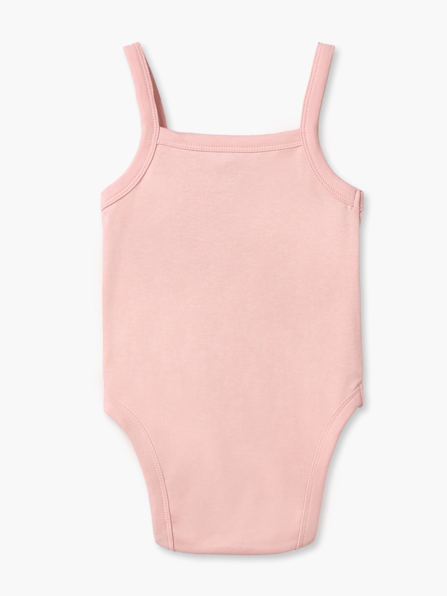 Pack of 3 Cotton Square Neck Strappy Bodysuit with Minnie Mouse Print