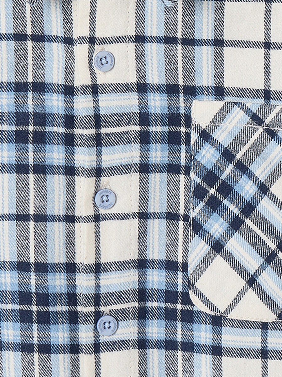 Long Sleeves Shirt with Checks