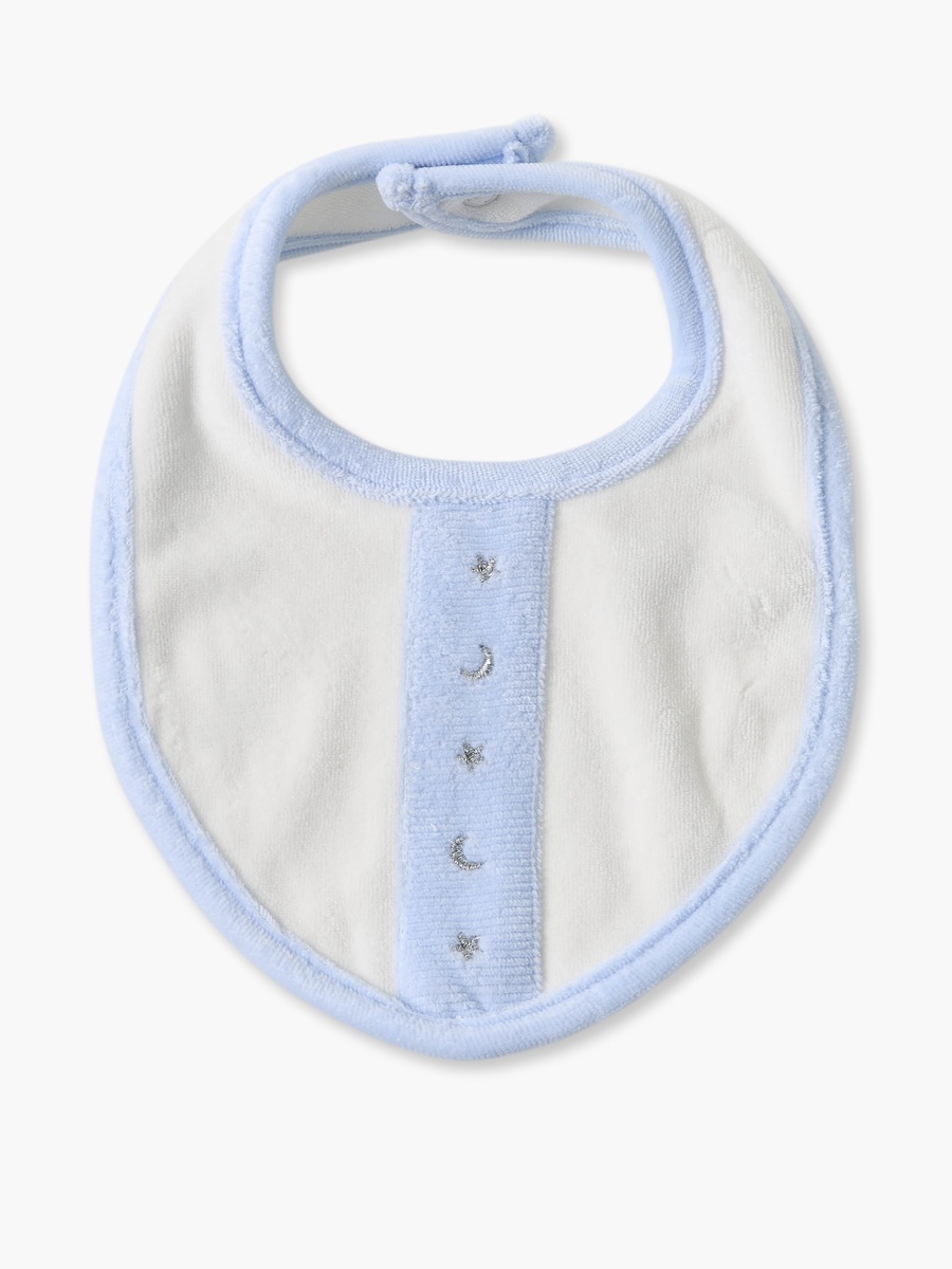 Baby Bib with Celestial Embroidery