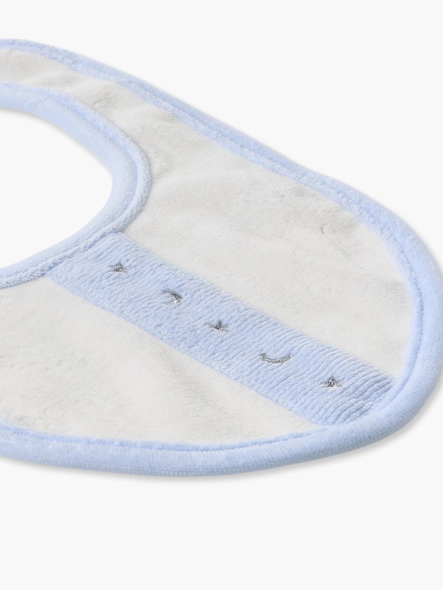 Baby Bib with Celestial Embroidery