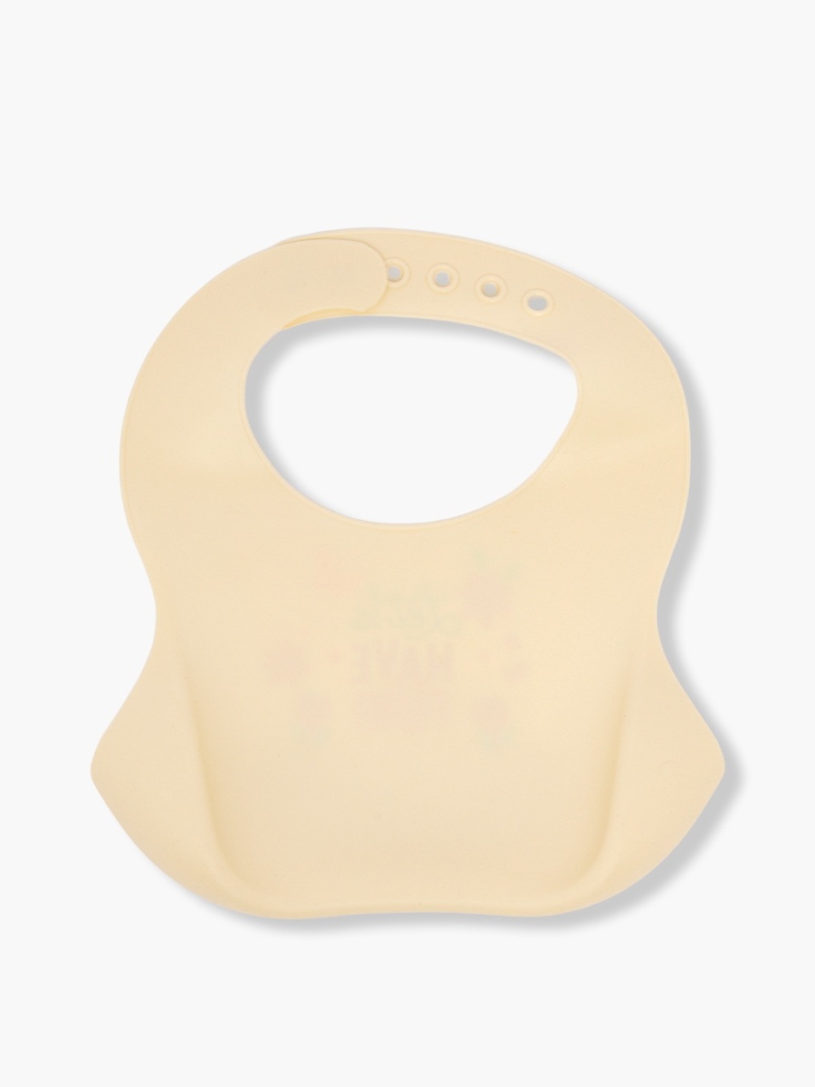 Pack of 2 Baby Bib with Slogan Print