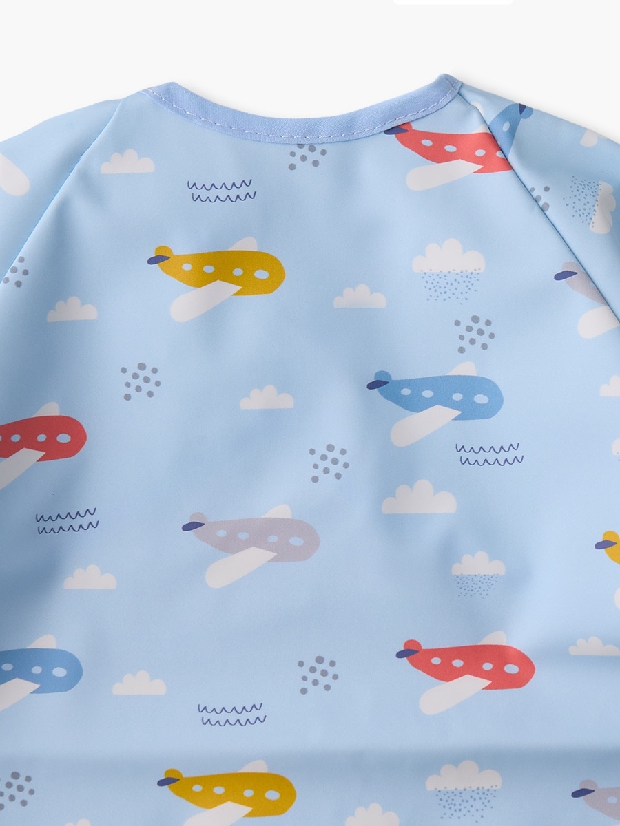 Feeding Apron with Aeroplane Print