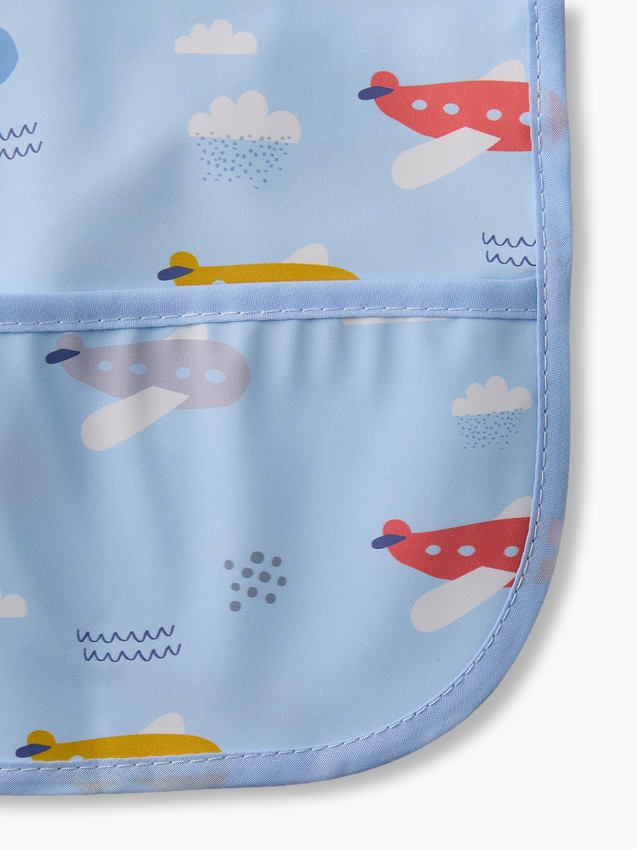Feeding Apron with Aeroplane Print