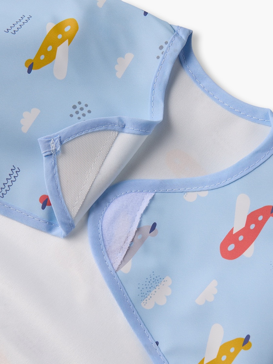 Feeding Apron with Aeroplane Print