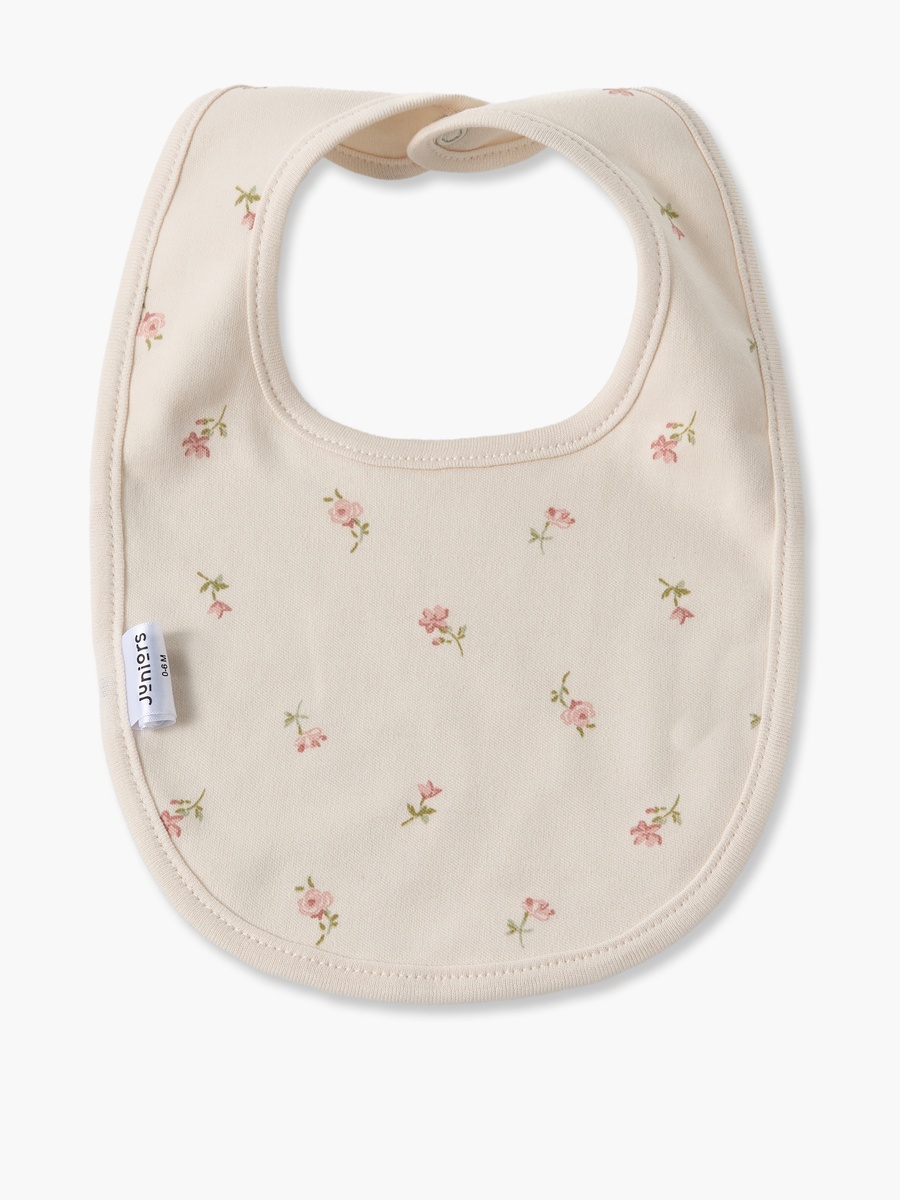 Pack of 2 Baby Bib with Botanical Print