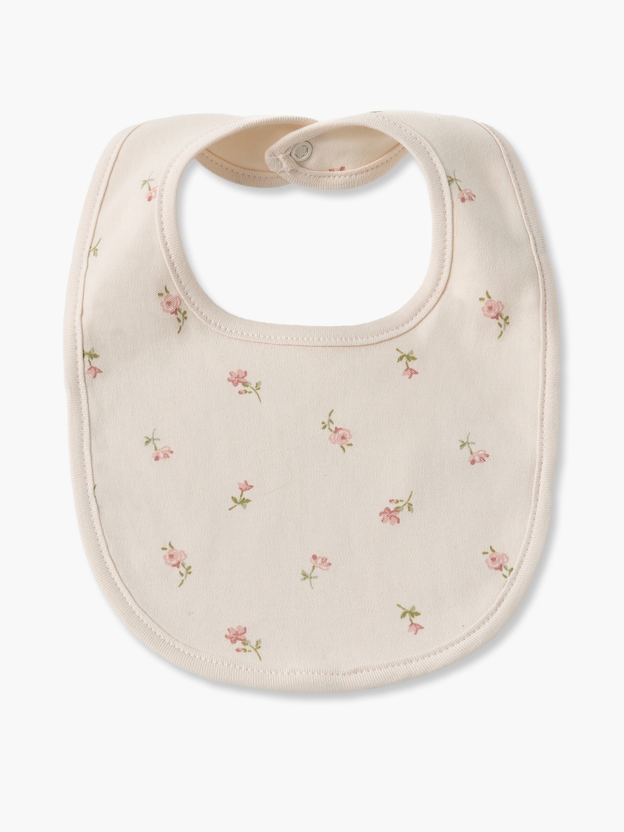Pack of 2 Baby Bib with Botanical Print