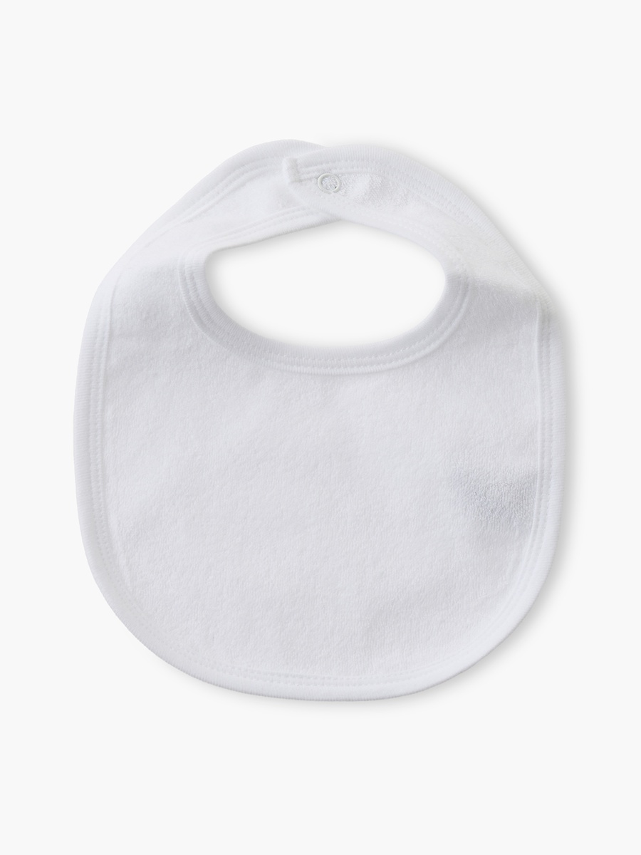 Pack of 5 Baby Bib with Snap Button Closure