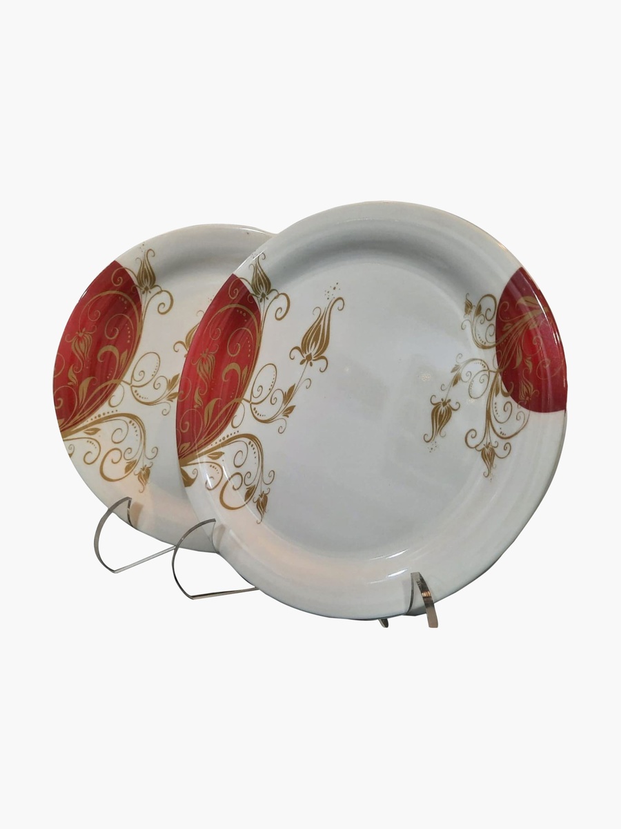 Mealtime Set with 6 Plates, Unbreakable