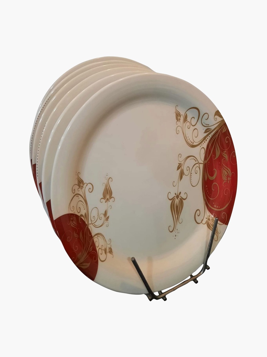 Mealtime Set with 6 Plates, Unbreakable