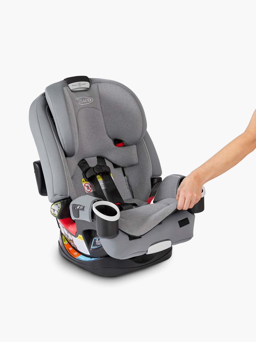 4Ever DLX Convertible Car Seat with Side Impact Protection and Latch System