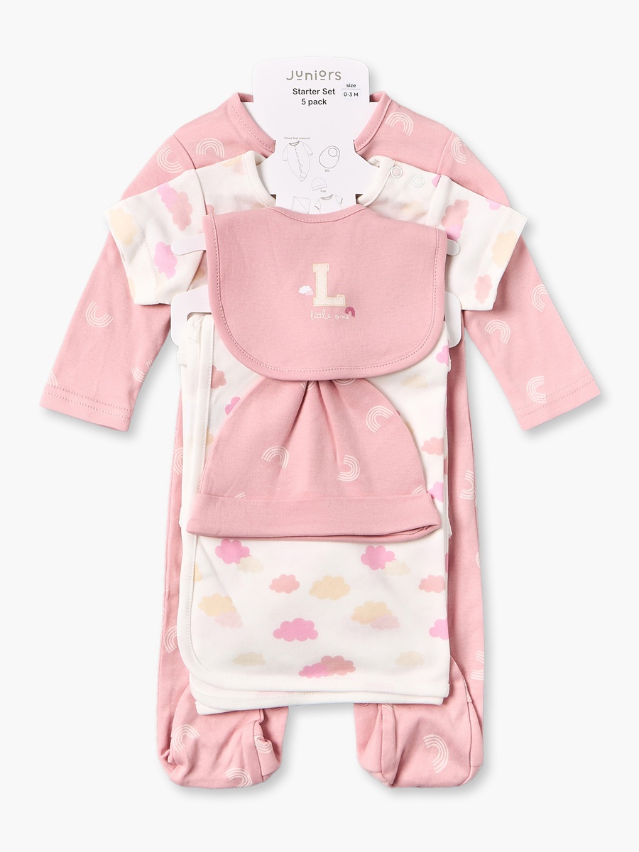 Set of 5 Clothing Gift Set with Cute Print