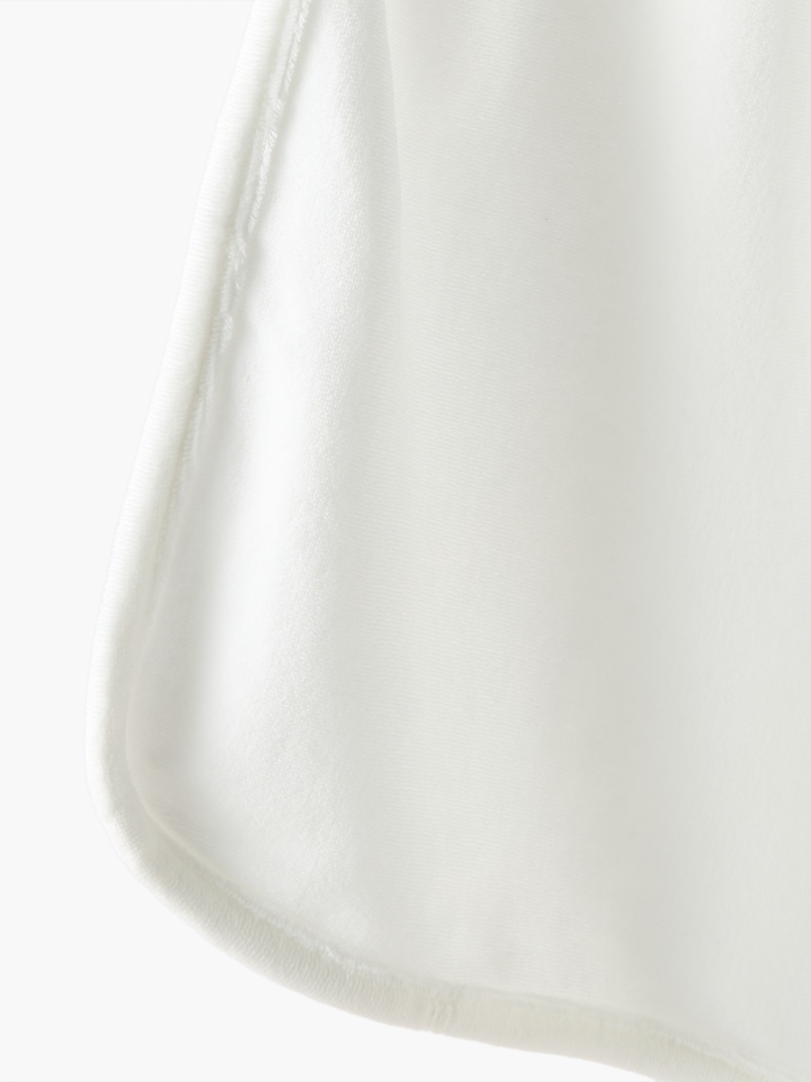Cotton Embroidered Hooded Receiving Blanket