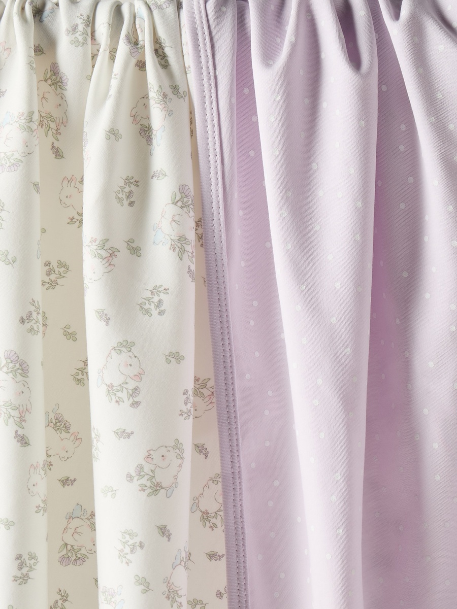 Cotton Printed Receiving Blanket  - Pack of 2