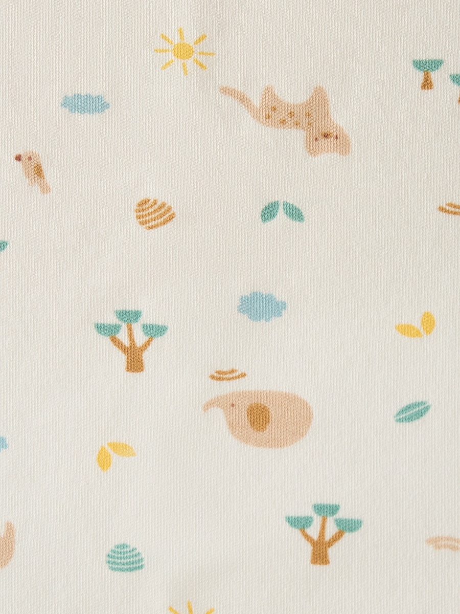 Cotton Safari Print Receiving Blanket