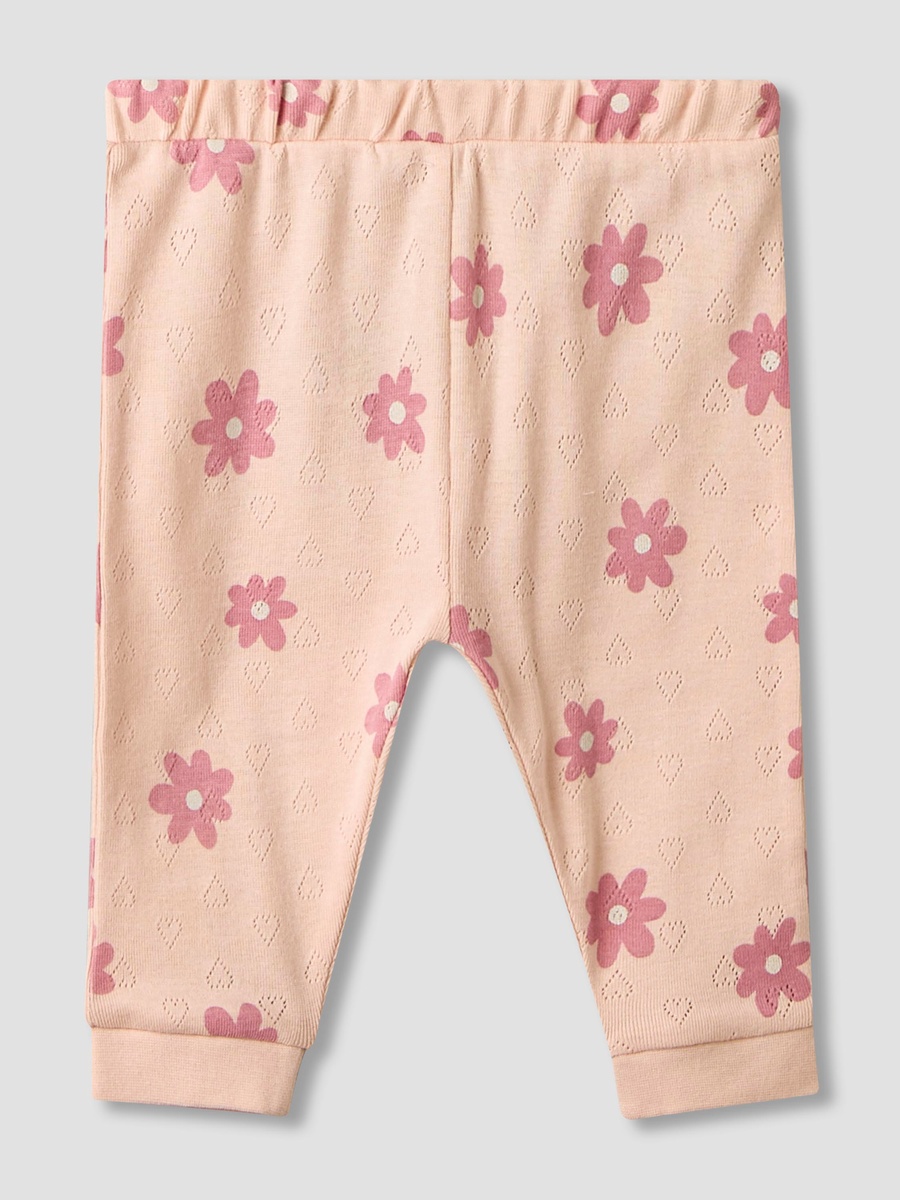 Cotton Long Sleeves Pyjama Set with Floral Print