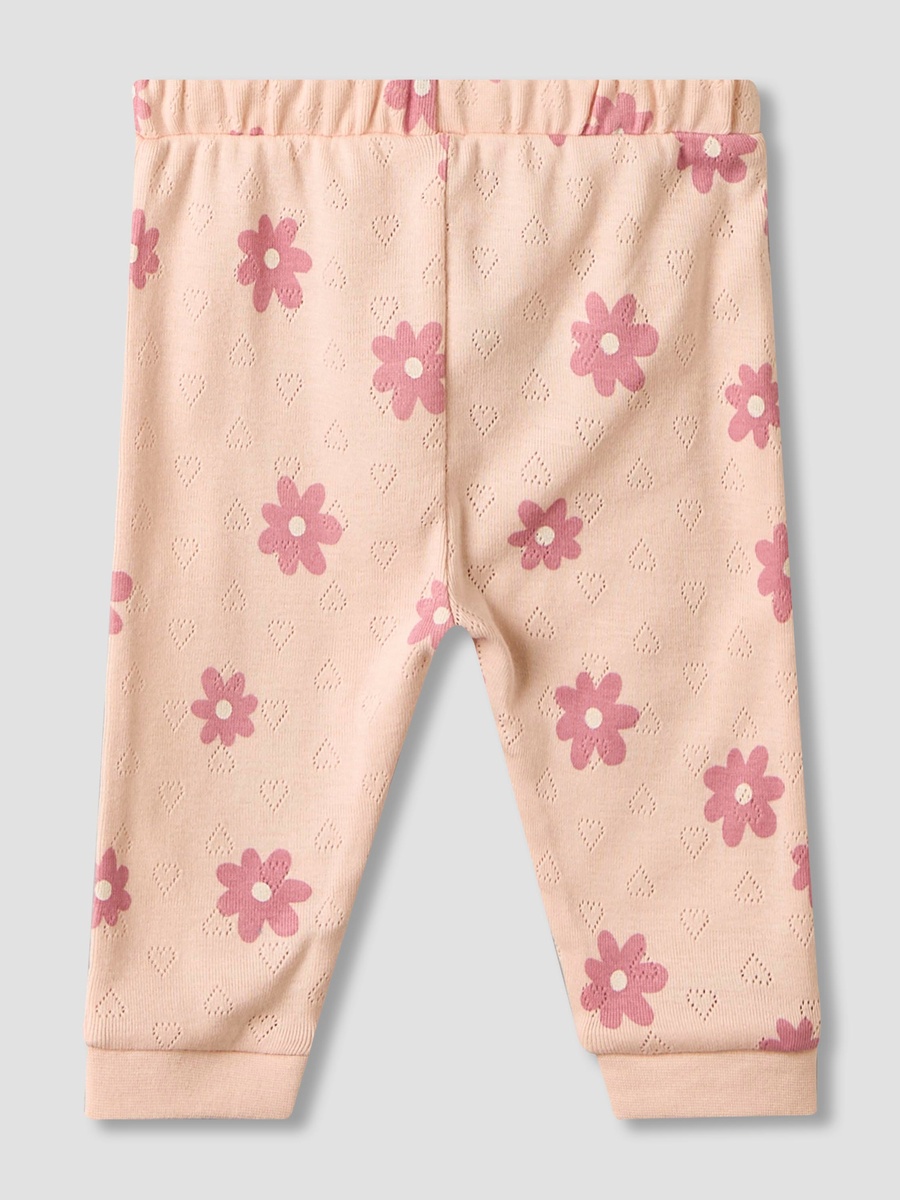Cotton Long Sleeves Pyjama Set with Floral Print