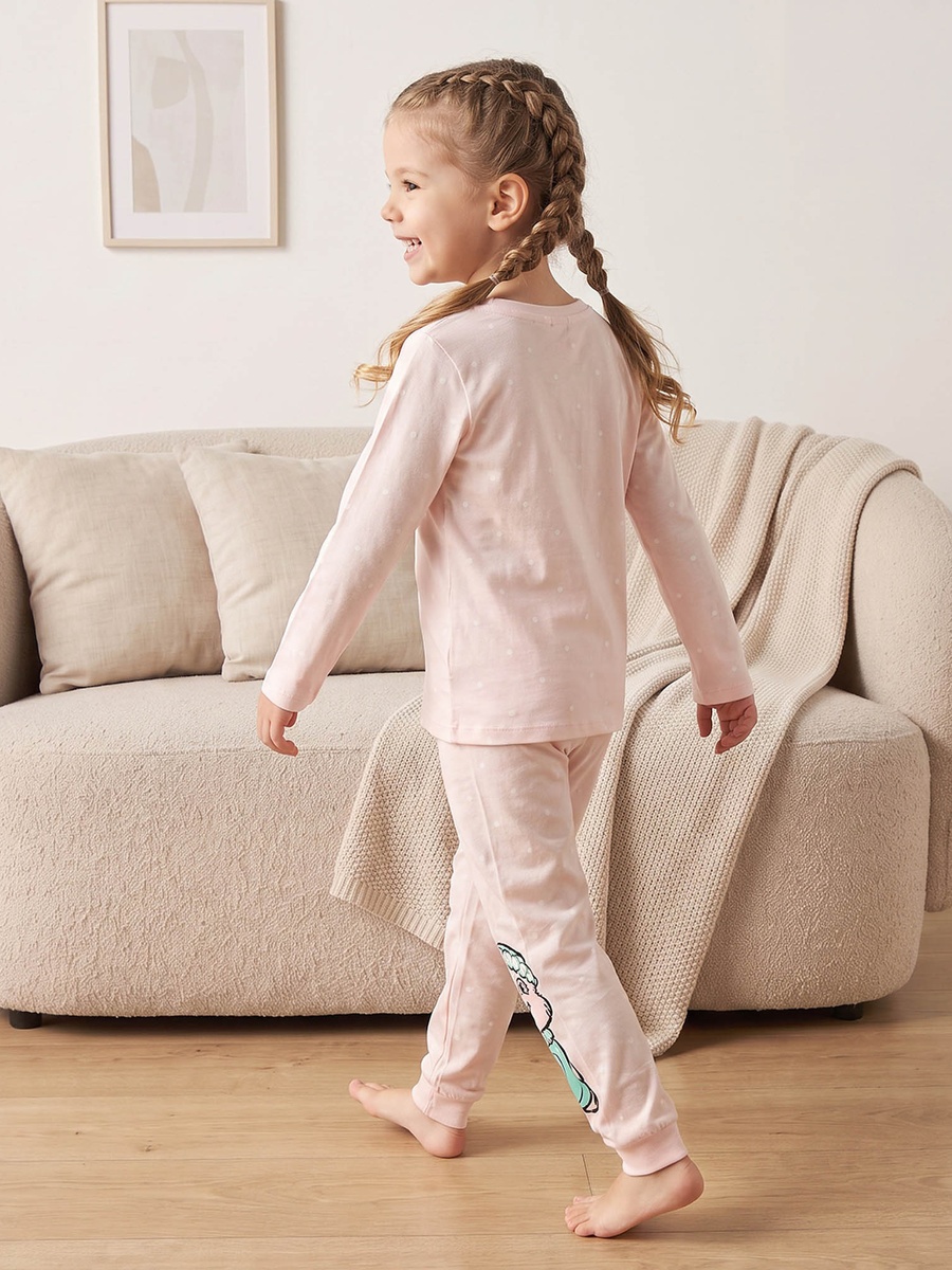Pack of 2 Cotton Crew Neck Long Sleeves Pyjama Set with PAW Patrol Print