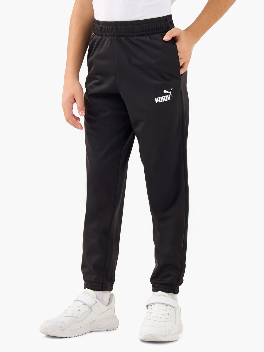 Boys Jacket and Joggers Set with Logo Print - Cotton - Long Sleeves - High Neck