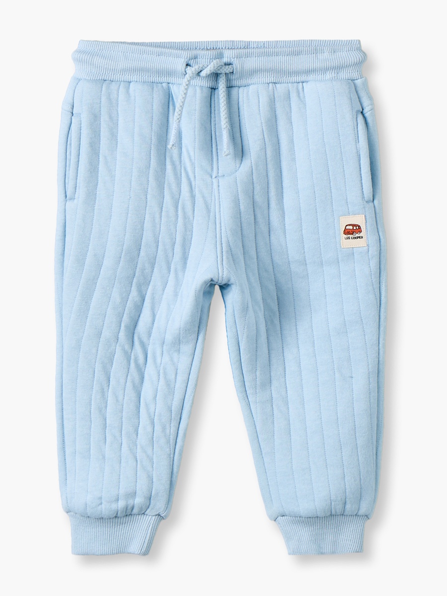 Crew Neck Long Sleeves Sweatshirt and Joggers Set with Vehicle Embroidery