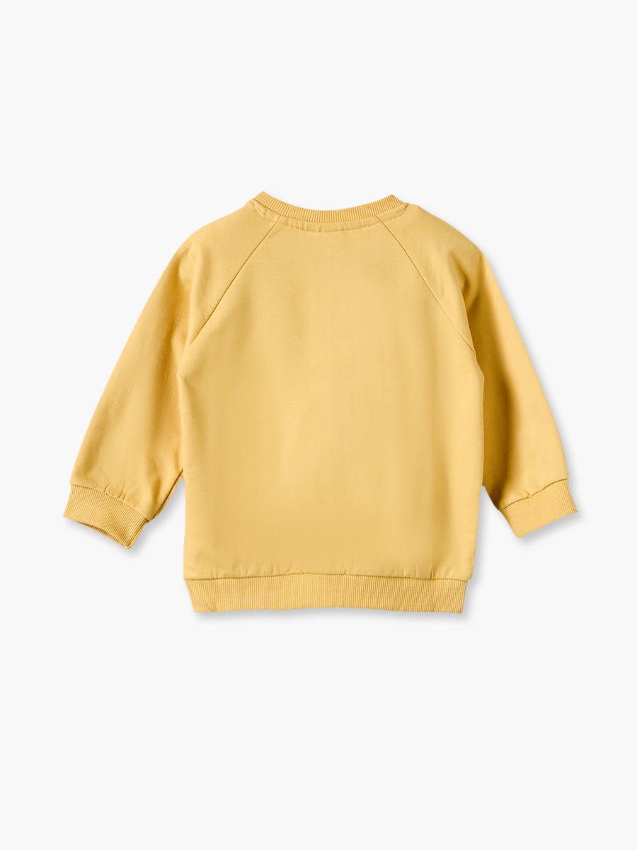 Crew Neck Long Sleeves Sweatshirt and Trousers Set with Winnie the Pooh Print