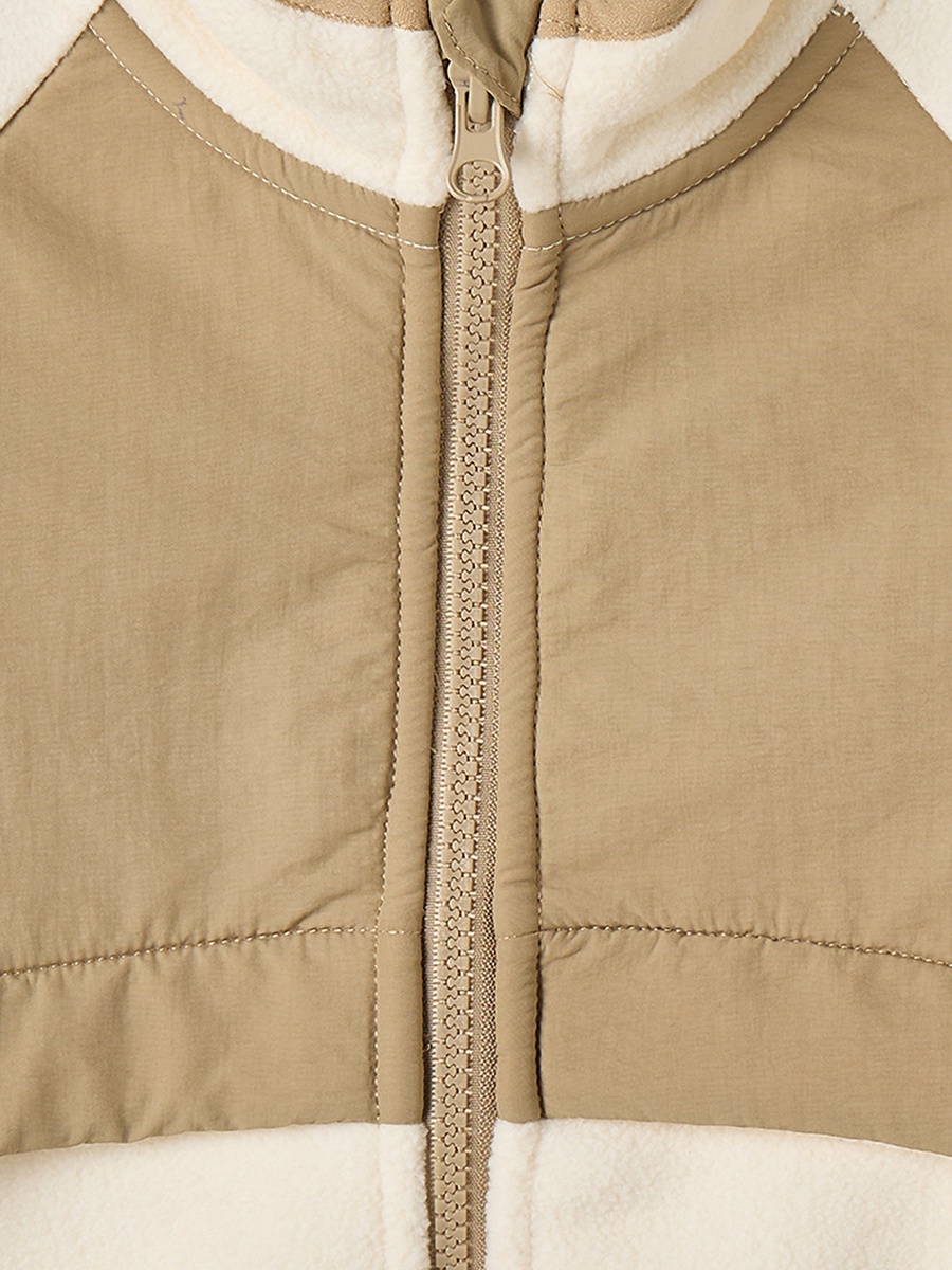 Hooded Long Sleeves Sweatshirt and Joggers Set with Colourblock Design