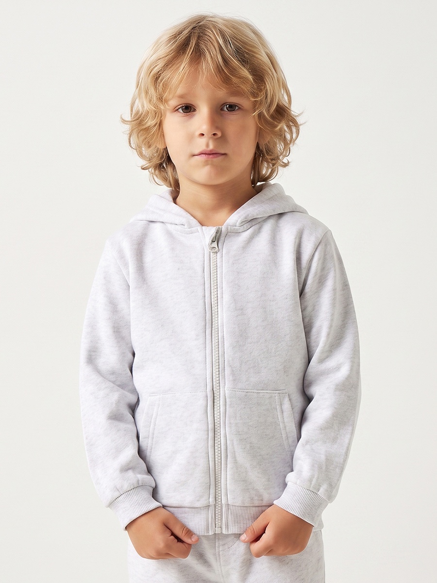 Hooded Sweatshirt and Joggers Set with Pockets